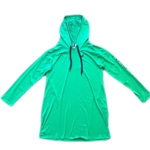 Nautica Green Sport Hoodie Top Size Small